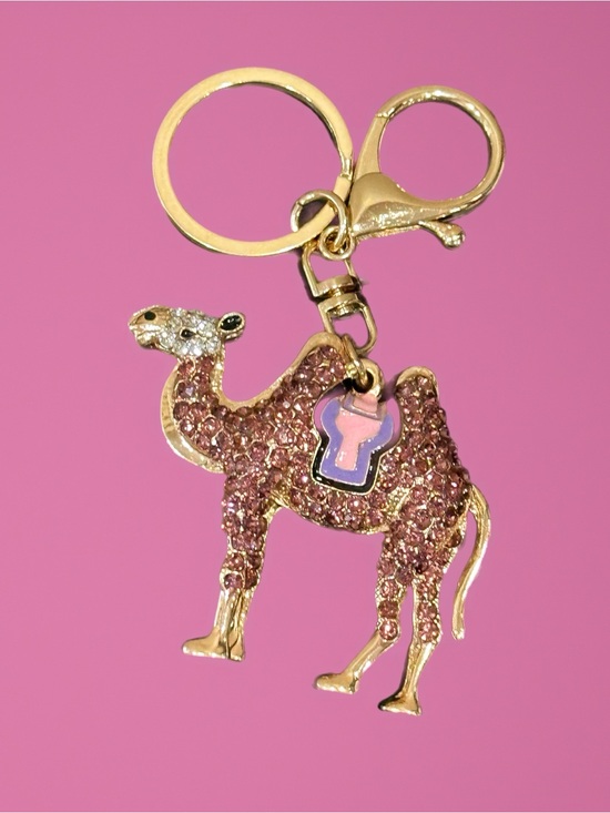 Accessories - Rhinestone Camel Bag Charm / Keychain – NWT